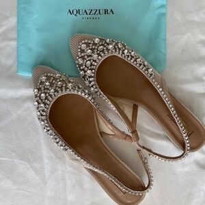 Aquazzura Sparkly Sandals